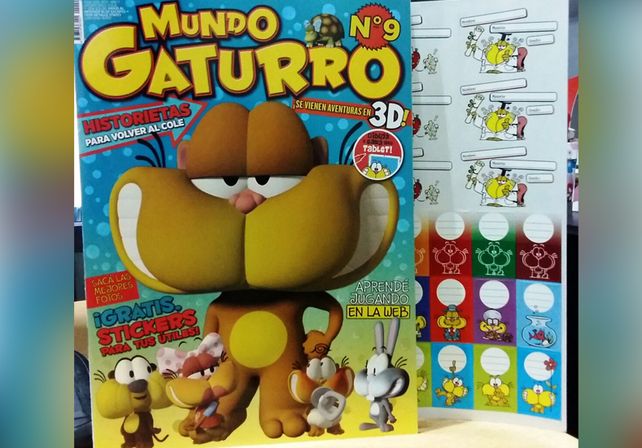 Pedí este sábado la revista de Mundo Gaturro