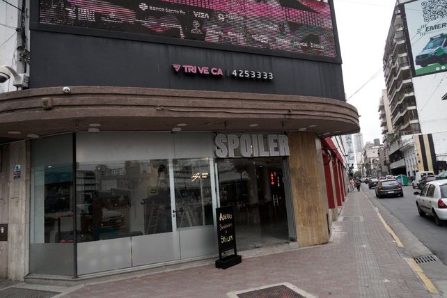El nuevo bar Spoiler inauguró días atrás en el complejo Nuevo Monumental