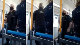 Un policía dio una lección de cuidados contra el coronavirus y se volvió viral