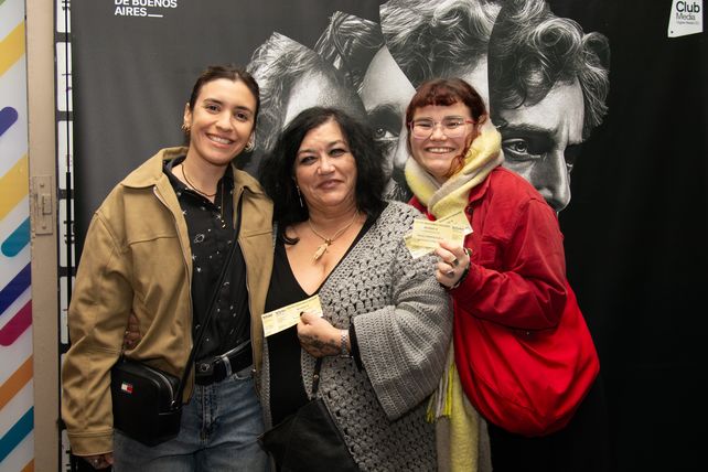 Cecilia Barraque, Gabriela Fernández y Josefina Gastaldo