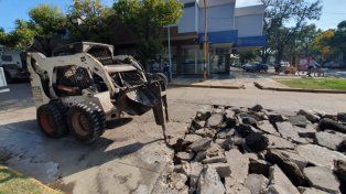 La Municipalidad de Santo Tomé avanza con el plan de bacheo