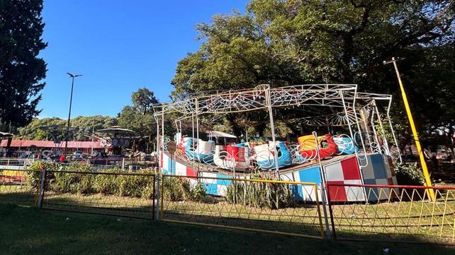 Las atracciones mecánicas del parque Independencia intentan sobrevivir en un contexto de mucha violencia y de una crisis económica profunda.&nbsp;