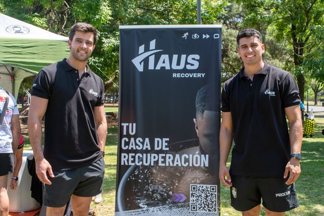 Giuliano Francescángeli y Francisco Diez