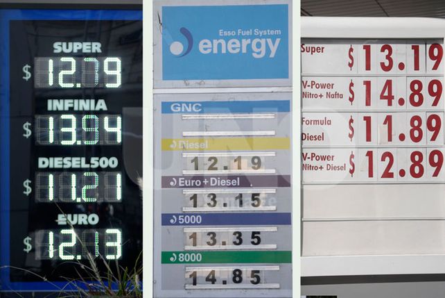 Estos son los nuevos precios de combustibles de YPF