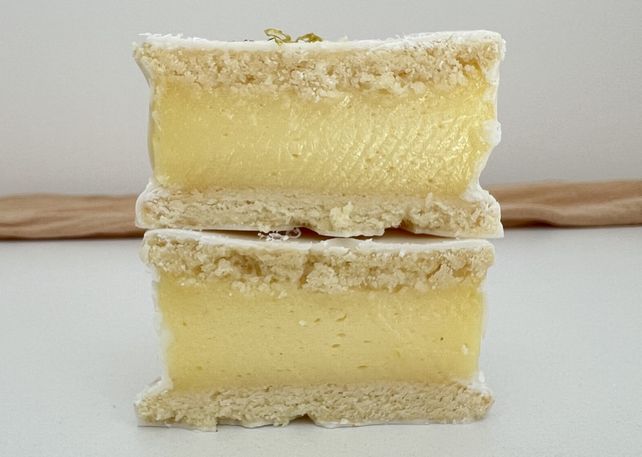 Alfajores de lemmon pie o cheesecake, un producto gourmet que crece desde las redes 
