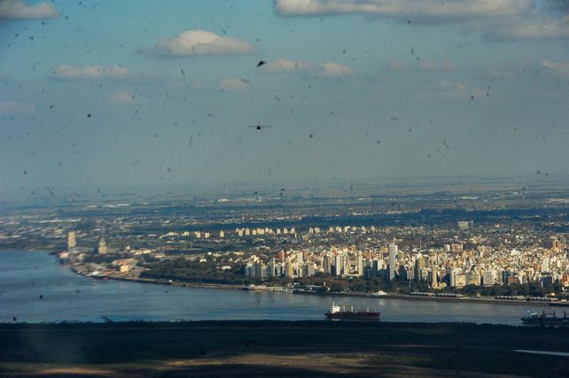 Vista aérea de Rosario.