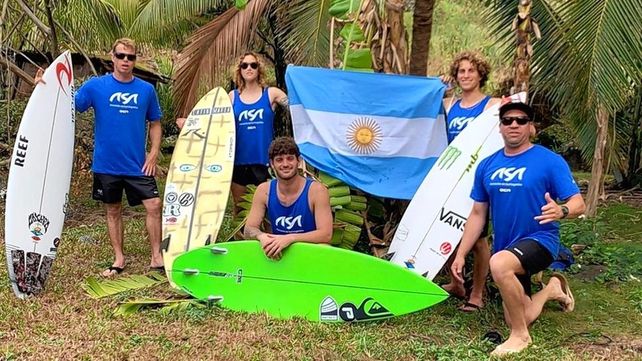 Los integrantes de la Selección nacional trabajan a pleno en Hawaii.