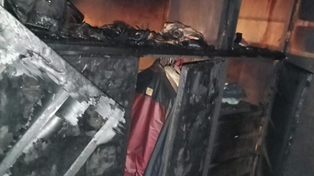 Incendio fatal en barrio La Carne