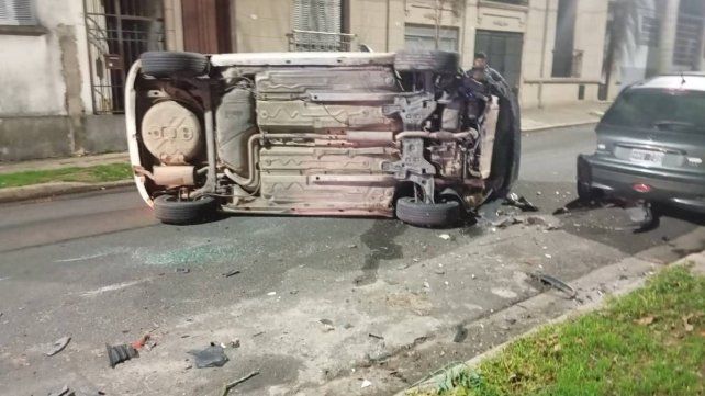El siniestro ocurrió en calle Alsina