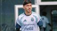 Román Vega se sumó a la lista de debutantes de Lionel Scaloni en la Selección Argentina