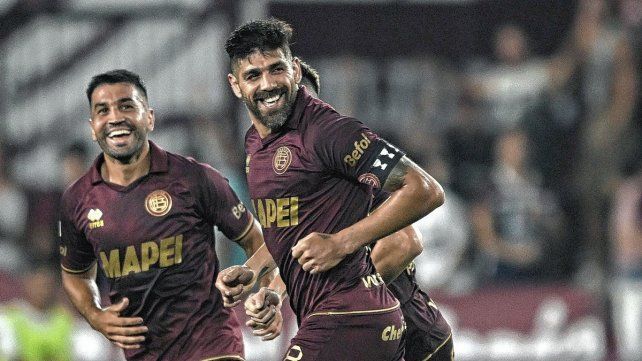 Lanús goleó ante su gente.