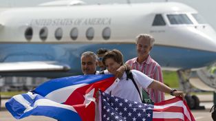Llegó a Cuba el primer vuelo comercial de EEUU