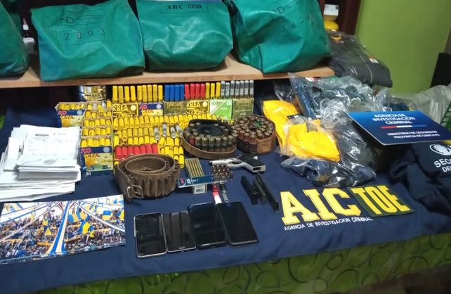 Armas secuestradas por la provincia