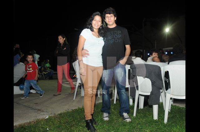 Fanny Carpio y Gerardo Calmmisi.