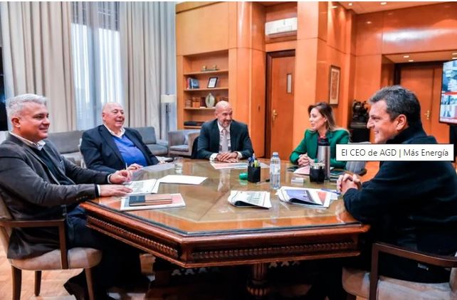 Urquía le presentó a Massa el plan de inversión de su empresa en el segmento de bioetanol.