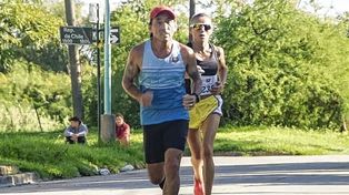 Zabala y Ponce se quedaron el 3º Maratón Santo Tomás de Aquino