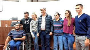 &nbsp;El concejal Hugo Marcucci fue el autor de la declaración de interés la actividad que realiza la escuela de canotaje de El Quillá.