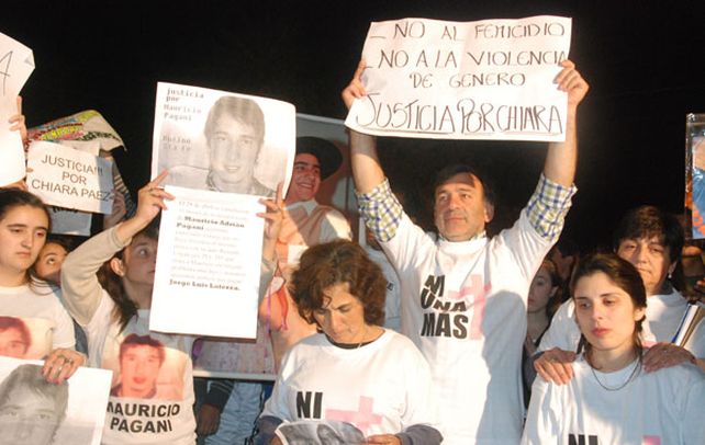 movilizados. La comunidad de Rufino hizo distintas marchas por la muerte de la adolescente de 14 años.