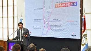 El gobernador Maximiliano Pullaro presentó el plan para construir 610 kilómetros de gasoductos. Esperan que Litoral Gas invierta.