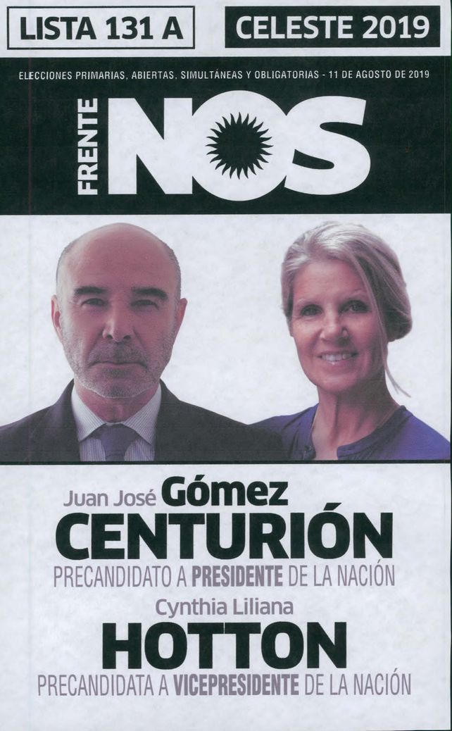 Cuáles son las diez fórmulas presidenciales que se presentan en las Paso