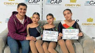 Las chicas de Patronato que estuvieron en San Juan.