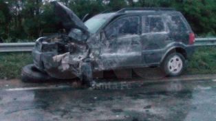 Choque múltiple en Ruta 34 solo tuvo heridos leves
