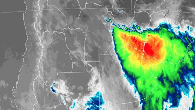 Renovaron alerta por lluvias y tormentas fuertes