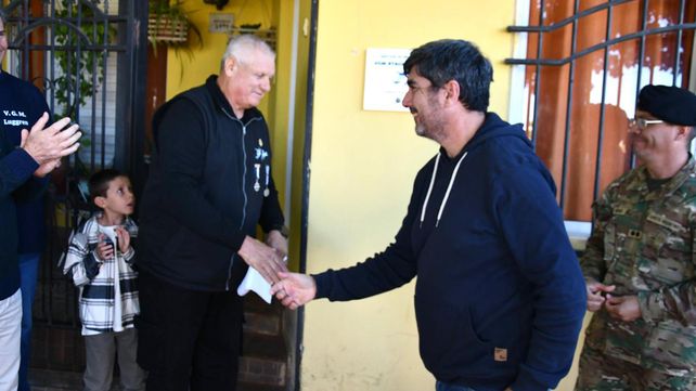 Villaguay: colocaron placas en domicilios de veteranos de Malvinas