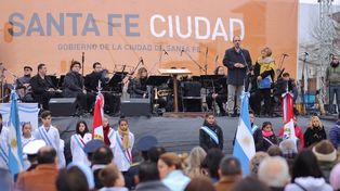 Corral dijo que el 9 de Julio en Aristóbulo del Valle es ya una tradición de todos los santafesinos