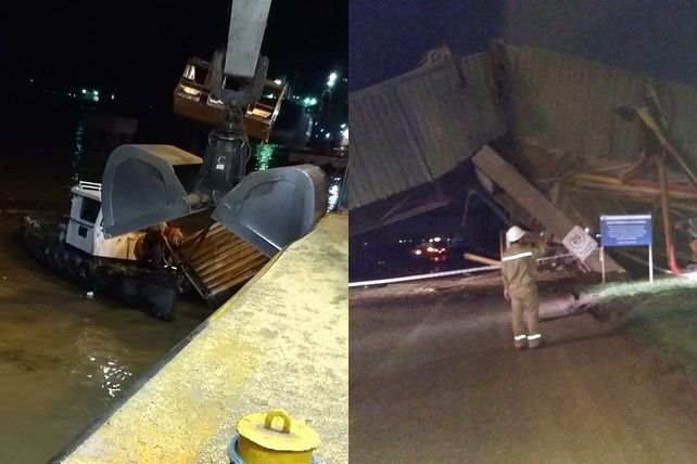 La secuencia completa quedó registrada en video.