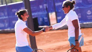 Con la rosarina Giovannini, el tenis ofreció su oro en el doble femenino