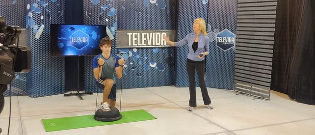 Mirta de Fussi sigue promoviendo el bienestar físico en Televida con Salud