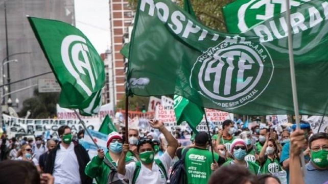 ATE es uno de los gremios que negocian con la provincia.