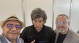 Di Stéfano se sacó una selfie con Milei y Diego Valenzuela en Expoagro y no tardó en compartirla en sus redes