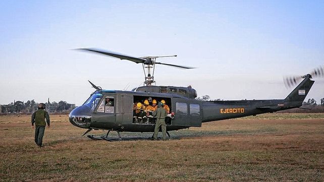 Delta del Paraná: más medios aéreos para combatir el fuego