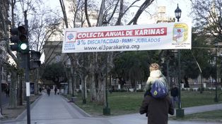 Quiénes colgaron en Rosario los pasacalles sobre Karina Milei y las coimas