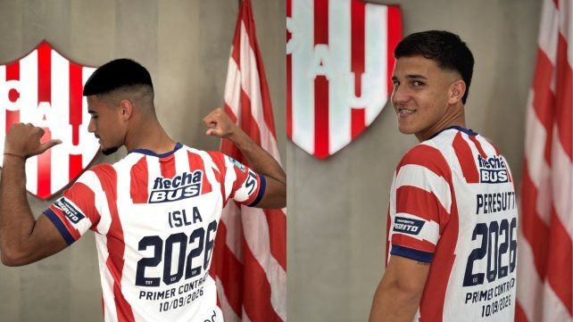 Unión fortacele su patrimonio con los primeros contratos de Isla y Peresutti
