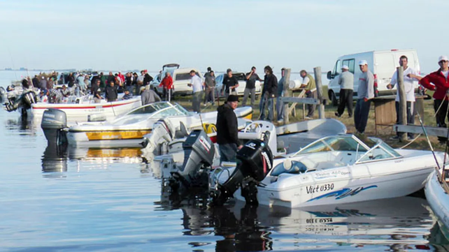 Tiempo atrás fue la laguna de Melincué la preferida por los pescadores del pejerrey. 