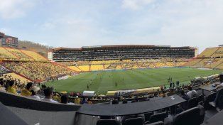 Argentina será visitante en el Estadio Monumental Banco Pichincha.