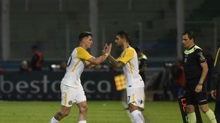 Cambio. Fernando Zampedri le dejó el lugar a Germán Herrera ante Banfield y también frente a Talleres en Córdoba.&nbsp;