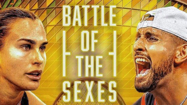 Sabalenka y Kirgyos protagonizarán la batalla de los sexos.