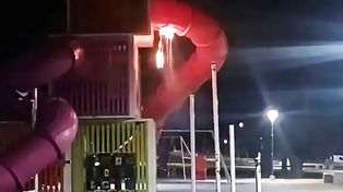 Paraná: vandalizaron juego de plaza Mujeres Entrerrianas