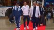 La selección argentina volvió al país y fue recibida por hinchas en Ezeiza