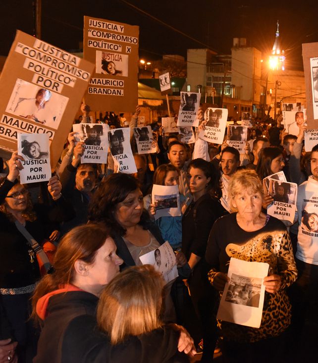 Reclamos. Hubo varias marchas pidiendo justicia por Mauricio Brandán.