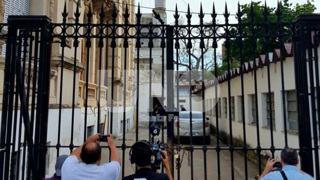 Carlos Baldomir quedó alojado en una dependencia policial de la ciudad