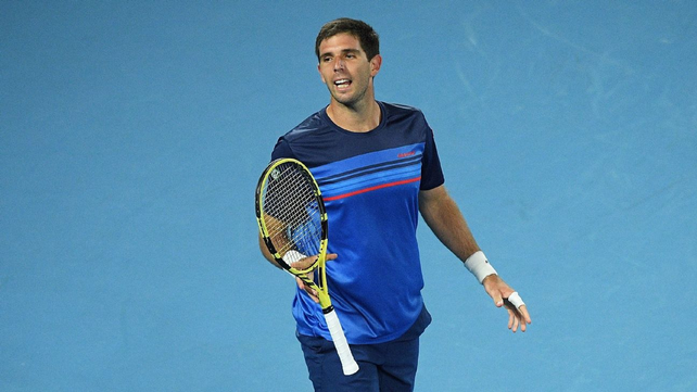 Delbonis quedó eliminado en el Abierto de San Petersburgo