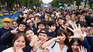 Los Juegos Crear recibieron a miles de niños y niñas en su primera jornada.