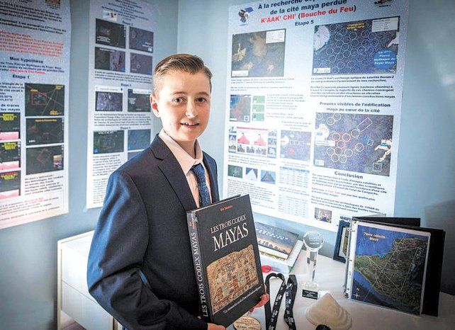 A sus 15 años descubrió una ciudad maya no registrada