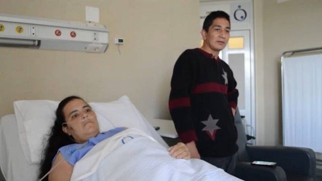 Noelia y su marido