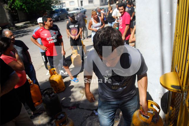 La garrafa de 10 kilogramos aumentó $70 en las distribuidoras.